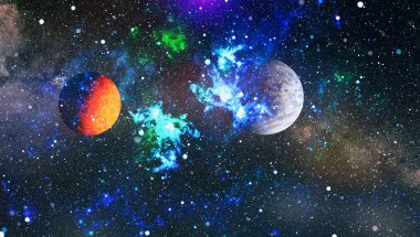 Gezegen - bu görüntü döşenmiş Nasa tarafından unsurları