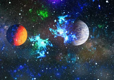 Gezegen - bu görüntü döşenmiş Nasa tarafından unsurları