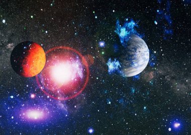 Gezegen - bu görüntü döşenmiş Nasa tarafından unsurları