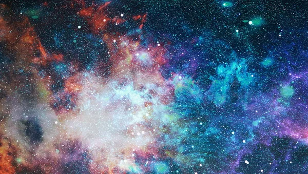 Uzaydaki gezegenler, yıldızlar ve galaksiler uzay keşiflerinin güzelliğini gösteriyor. NASA tarafından döşenmiş elementler