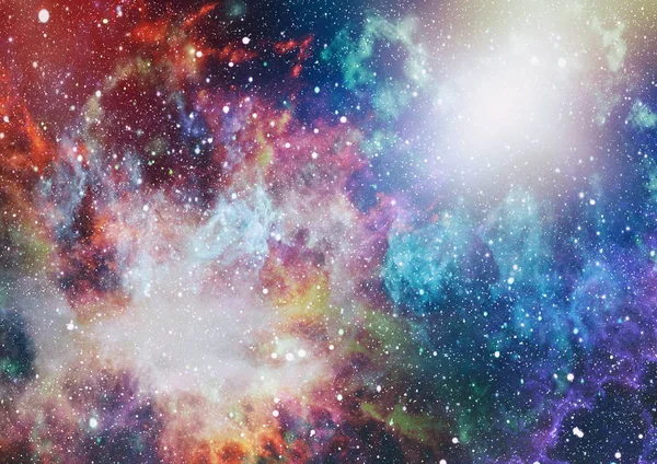 Uzaydaki gezegenler, yıldızlar ve galaksiler uzay keşiflerinin güzelliğini gösteriyor. NASA tarafından döşenmiş elementler