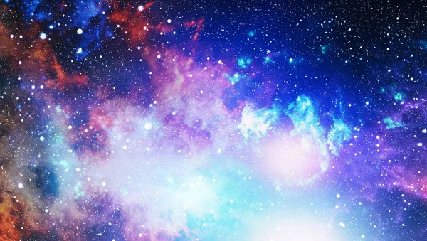 Uzaydaki gezegenler, yıldızlar ve galaksiler uzay keşiflerinin güzelliğini gösteriyor. NASA tarafından döşenmiş elementler