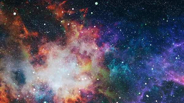 Uzaydaki gezegenler, yıldızlar ve galaksiler uzay keşiflerinin güzelliğini gösteriyor. NASA tarafından döşenmiş elementler