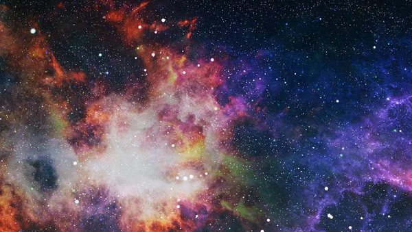 Uzaydaki gezegenler, yıldızlar ve galaksiler uzay keşiflerinin güzelliğini gösteriyor. NASA tarafından döşenmiş elementler