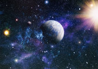 Galaksi - NASA tarafından desteklenen bu resmin elementleri