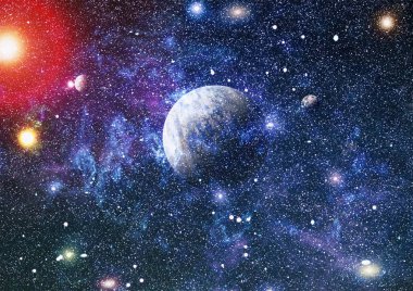 Galaksi - NASA tarafından desteklenen bu resmin elementleri