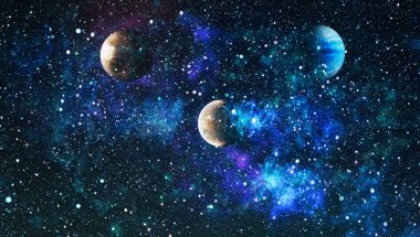 Galaksi - NASA tarafından desteklenen bu resmin elementleri