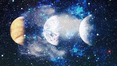 Galaksi - NASA tarafından desteklenen bu resmin elementleri