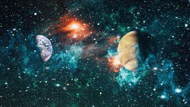 Galaksi - NASA tarafından desteklenen bu resmin elementleri