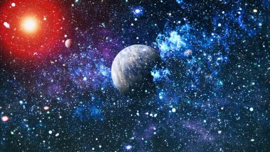 Galaksi - NASA tarafından desteklenen bu resmin elementleri