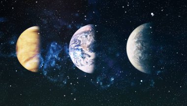 Patlama süpernovası. Parlak Yıldız Nebulası. Uzak galaksi. Soyut görüntü. Bu görüntünün elementleri NASA tarafından desteklenmektedir.