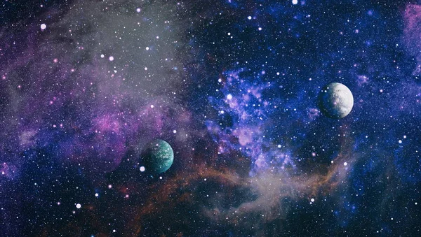 Csillag Területen Mély Űrben Sok Fényévnyire Földtől Távol Kép Nasa — Stock Fotó