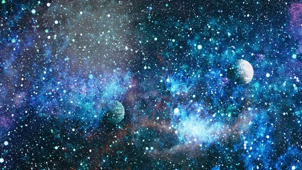 Star Field Deep Space Many Light Years Far Earth Elements — Stock Photo, Image