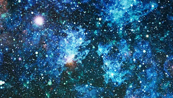 Bela Nebulosa Estrelas Galáxias Elementos Desta Imagem Fornecidos Pela Nasa — Fotografia de Stock
