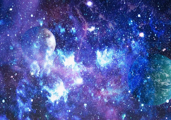 Pequeña Parte Campo Estelar Infinito Del Espacio Universo Elementos Esta — Foto de Stock