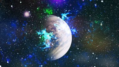 Yüksek kalite alan arka planı. Bu görüntünün elementleri NASA tarafından desteklenmektedir.