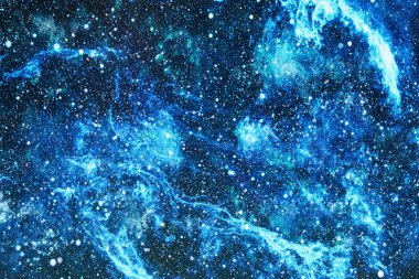 Uzaydaki gezegenler, yıldızlar ve galaksiler uzay keşiflerinin güzelliğini gösteriyor. NASA tarafından döşenmiş elementler