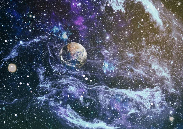 Uno Spazio Profondo Colorato Concetto Universo Sfondo Elementi Questa Immagine — Foto Stock