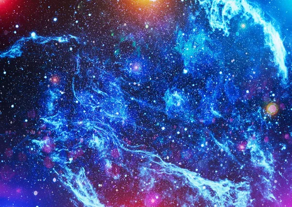 Colorido Espacio Profundo Fondo Concepto Del Universo Elementos Esta Imagen —  Fotos de Stock