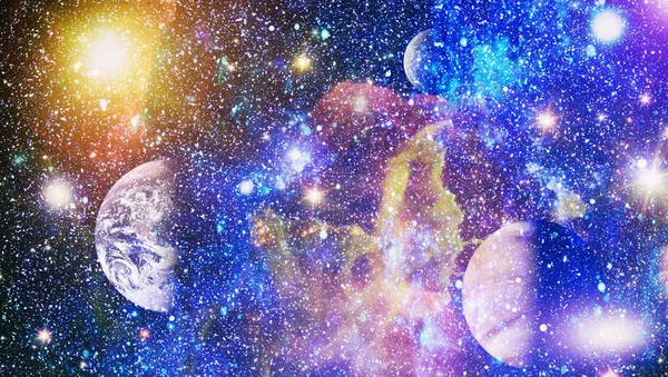 Tähtisumu Galaksit Avaruudessa Elementit Tämän Kuvan Kalustettu Nasa — kuvapankkivalokuva