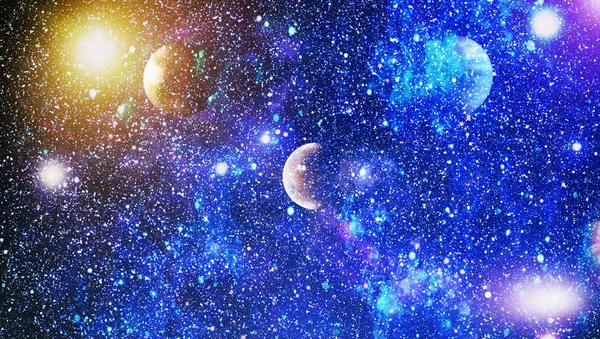 Nebulosa Galaxias Espacio Elementos Esta Imagen Proporcionados Por Nasa —  Fotos de Stock