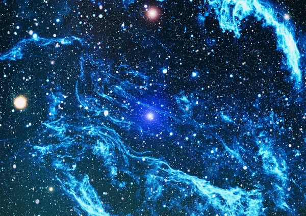 Planetas Estrelas Galáxias Espaço Exterior Mostrando Beleza Exploração Espacial Elementos — Fotografia de Stock