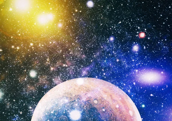 Csillag Bolygó Galaxis Szabad Hely Ennek Képnek Nasa Berendezett Elemek — Stock Fotó