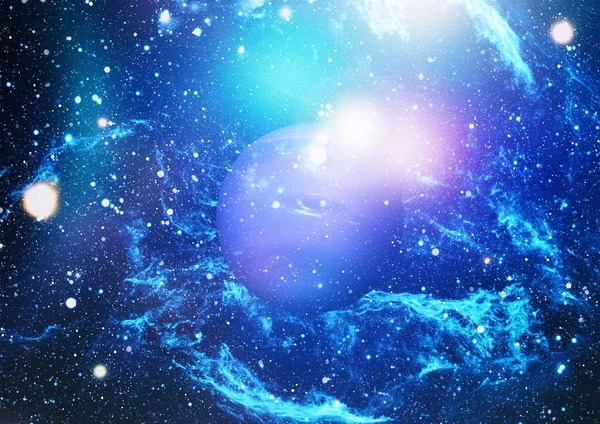 Estrelas Planeta Galáxia Espaço Livre Elementos Desta Imagem Fornecidos Pela — Fotografia de Stock