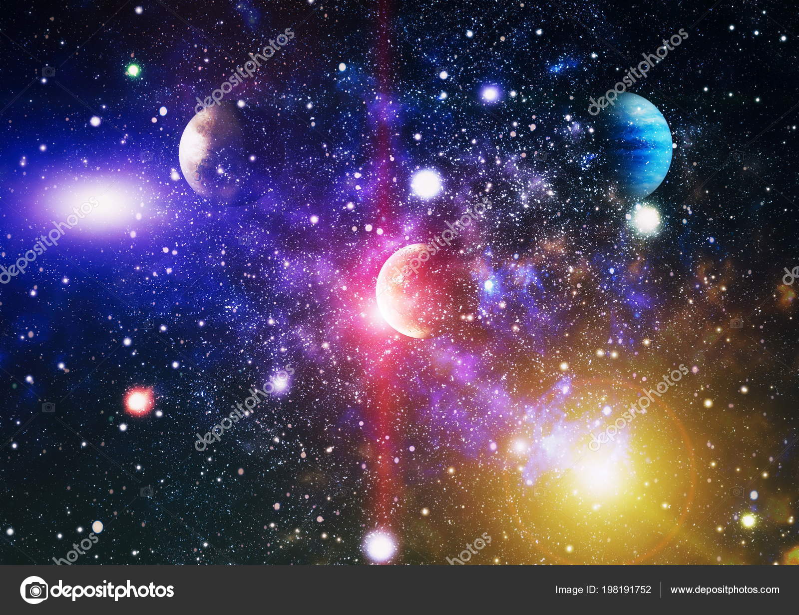 地球から遠く離れた多くの光年 Nasa から提供されたこのイメージの要素 ストック写真 C Maximusdn