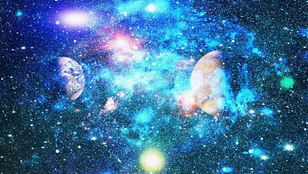 alan birçok ışık yılı uzakta dünya. Nasa tarafından döşenmiş bu görüntü unsurları