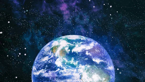 Планета Земля Східна Півкуля Цей Елементів Зображення Мебльовані Наса — стокове фото