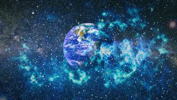 Planeta Pământ Emisfera Estică Aceste Elemente Imagine Furnizate Nasa — Fotografie, imagine de stoc