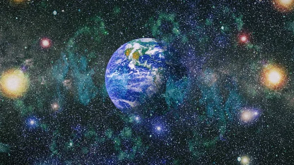 ดาวเคราะห โลก กโลกตะว นออก องค ประกอบของภาพน าโดยนาซ — ภาพถ่ายสต็อก