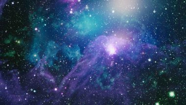 alan birçok ışık yılı uzakta dünya. Nasa tarafından döşenmiş bu görüntü unsurları