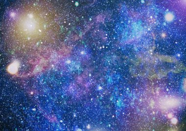 alan birçok ışık yılı uzakta dünya. Nasa tarafından döşenmiş bu görüntü unsurları