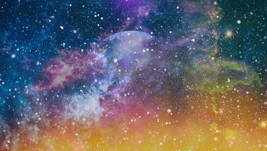 alan birçok ışık yılı uzakta dünya. Nasa tarafından döşenmiş bu görüntü unsurları