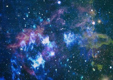 Uzaydaki gezegenler, yıldızlar ve galaksiler uzay keşiflerinin güzelliğini gösteriyor. NASA tarafından döşenmiş elementler