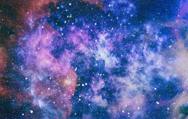 Uzaydaki gezegenler, yıldızlar ve galaksiler uzay keşiflerinin güzelliğini gösteriyor. NASA tarafından döşenmiş elementler