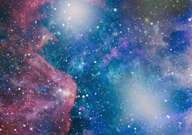 Uzaydaki gezegenler, yıldızlar ve galaksiler uzay keşiflerinin güzelliğini gösteriyor. NASA tarafından döşenmiş elementler