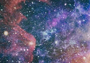 Uzaydaki gezegenler, yıldızlar ve galaksiler uzay keşiflerinin güzelliğini gösteriyor. NASA tarafından döşenmiş elementler