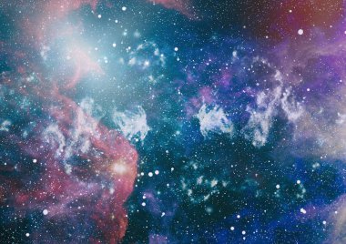 Uzaydaki gezegenler, yıldızlar ve galaksiler uzay keşiflerinin güzelliğini gösteriyor. NASA tarafından döşenmiş elementler