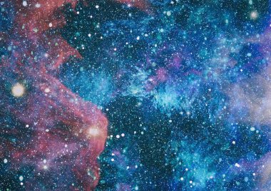 Uzaydaki gezegenler, yıldızlar ve galaksiler uzay keşiflerinin güzelliğini gösteriyor. NASA tarafından döşenmiş elementler