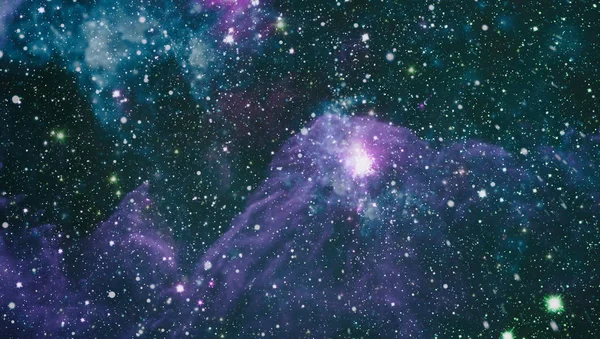 距离地球很远的地方有许多光年 Nasa 提供的这幅图像的元素 — 图库照片