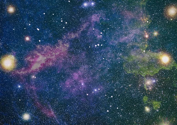 太空中的行星 恒星和星系显示出太空探索的美丽 美国航天局提供的要素 — 图库照片