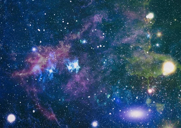 Planeter Stjärnor Och Galaxer Yttre Rymden Som Visar Skönheten Utforskning — Stockfoto