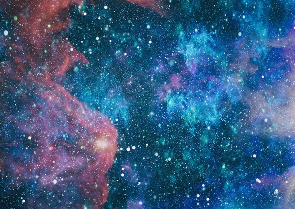 ดาวเคราะห ดาวฤกษ และกาแล ในอวกาศ แสดงความงดงามของการส ารวจอวกาศ องค ประกอบท าโดยนาซ — ภาพถ่ายสต็อก
