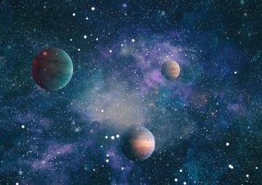 Evren kavramı arka plan. Nasa tarafından döşenmiş bu görüntü unsurları