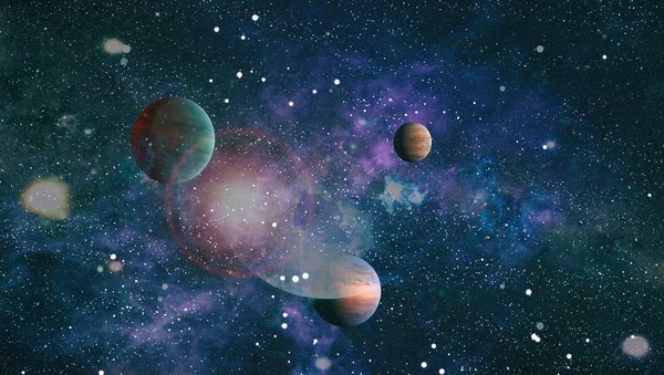 Evren kavramı arka plan. Nasa tarafından döşenmiş bu görüntü unsurları