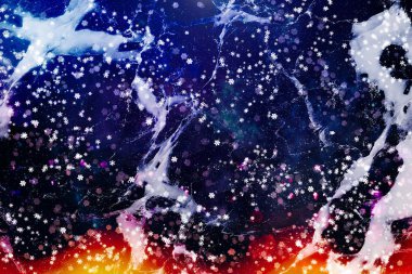 Soyut Sunni Noel arka plan tasarım yeni yıl kutlama kış