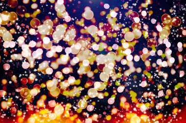 Metin için alanı olan Noel dekorasyonu arkaplanı